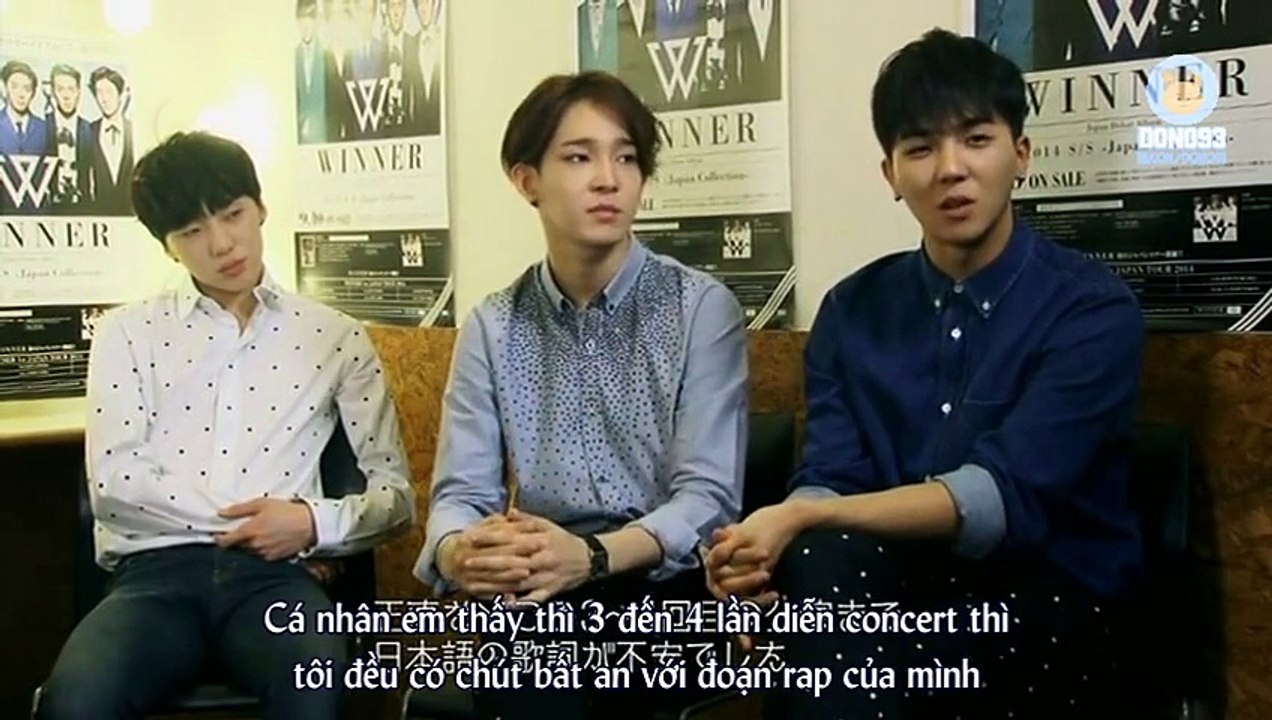 [DONO93][VIETSUB] WINNER 1st Japan Tour Making DVD {Part 1-4}