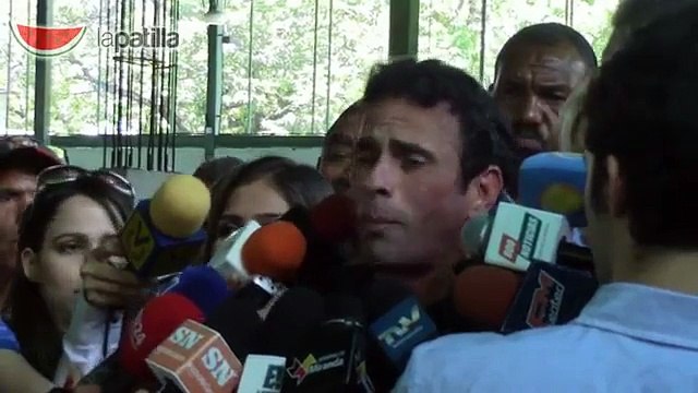 Capriles: Ese señor no va a volver a ser presidente de la Asamblea Nacional
