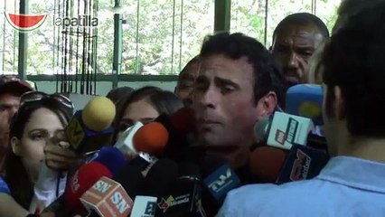 Capriles: "Ese señor no va a volver a ser presidente de la Asamblea Nacional"