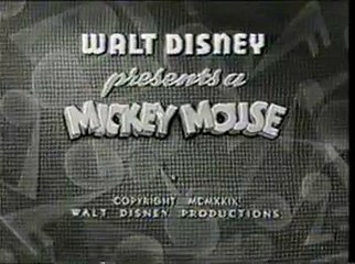 Mickey Mouse 1929 Haunted House