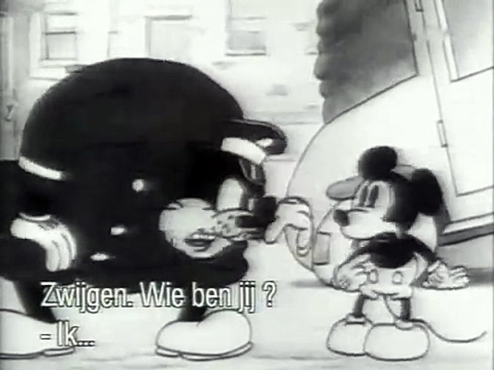 Mickey Mouse 1931 Traffic Troubles