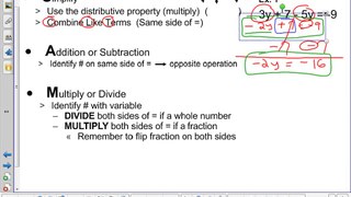 3.3 Solving Equations Using 2 Properties of Equality - 9-3-15