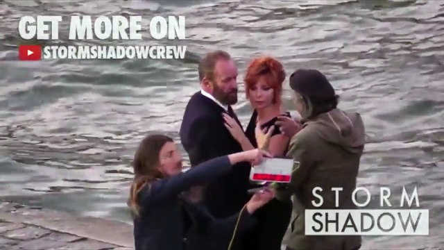 Making-of du clip 'stolen car' de Sting et Mylène Farmer