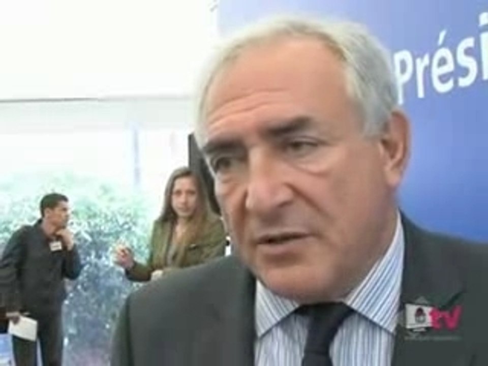 DSK répond à Sarkozy sur l'Allemagne