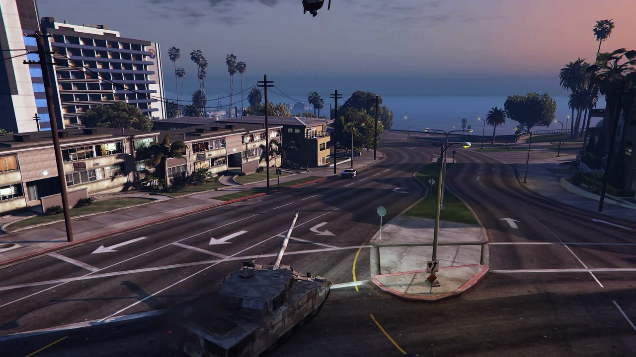 GTA Online: Fun with a tank