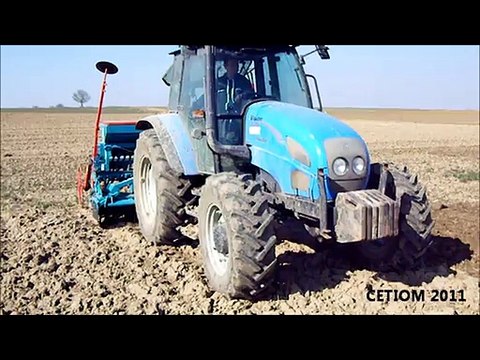 Semis de féverole au semoir céréales