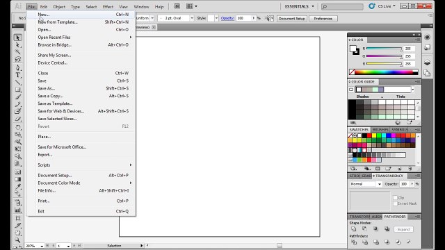 Adobe Illustrator Urdu Course - Part 1 Creating Document Setting