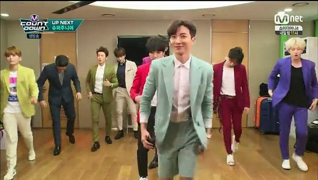 150716 Super Junior D&E (Donghae & Eunhyuk) - Don't Wake Me Up @ M! Countdown [1080p]