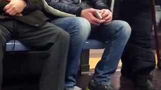 Self-described gay comedian argues with homophobic lunatic on the NYC subway