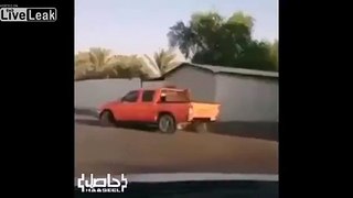 Saudi Arabia : Drifting with a Donkey !!