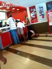 Nice People fighting over KFC
