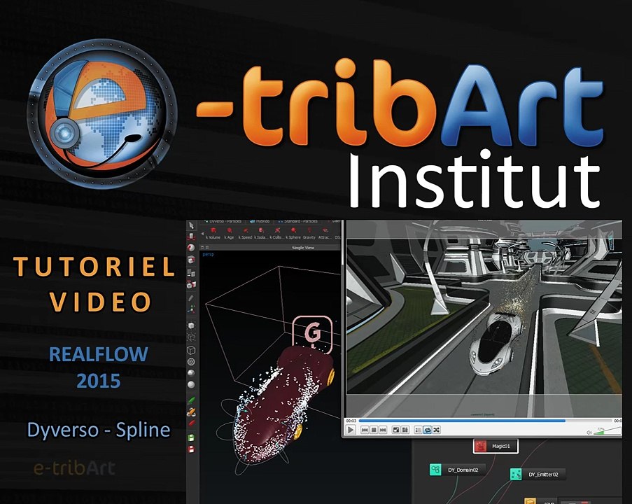 Tuto du Jeudi : Realflow 2015 Dyverso Spline