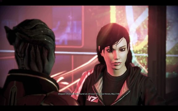 Mass Effect 3 - Kissing Samara - Citadel DLC Romance