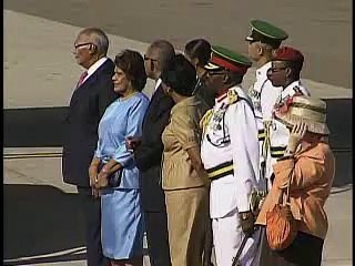 Arrival of Her Majesty The Queen Elizabeth II Part 2.wmv