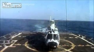 Chinese Helicopter LANDS ON US NAVY Warship
