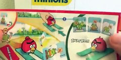 HUEVOS KINDER EN ESPAÑOL: LOS MINIONS   CROMOS Y HUEVO KINDER SORPRESA - KINDER JOY EGG