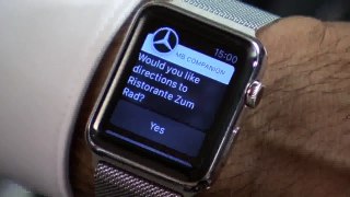 Mercedes Benz Door to Door Navigation with Apple Watch REVIEW