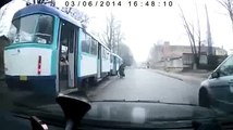Drunk Russian guy getting off public transport 360p vines funny minecraft prank piewdiepie