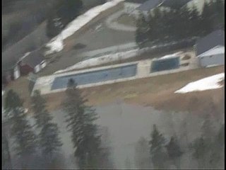 Fort Kent Flood Aerial Video Helicopter AMAZING!