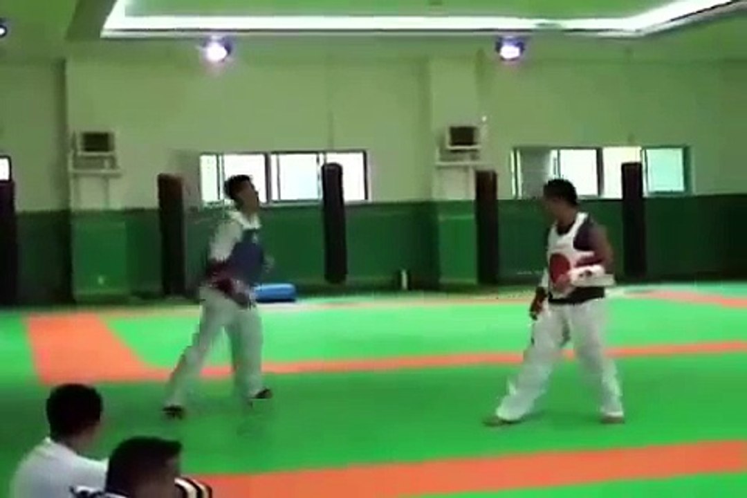 TAEKWONDO WTF sparring South Korea