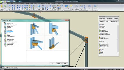 Create your building in minutes with Advance Steel