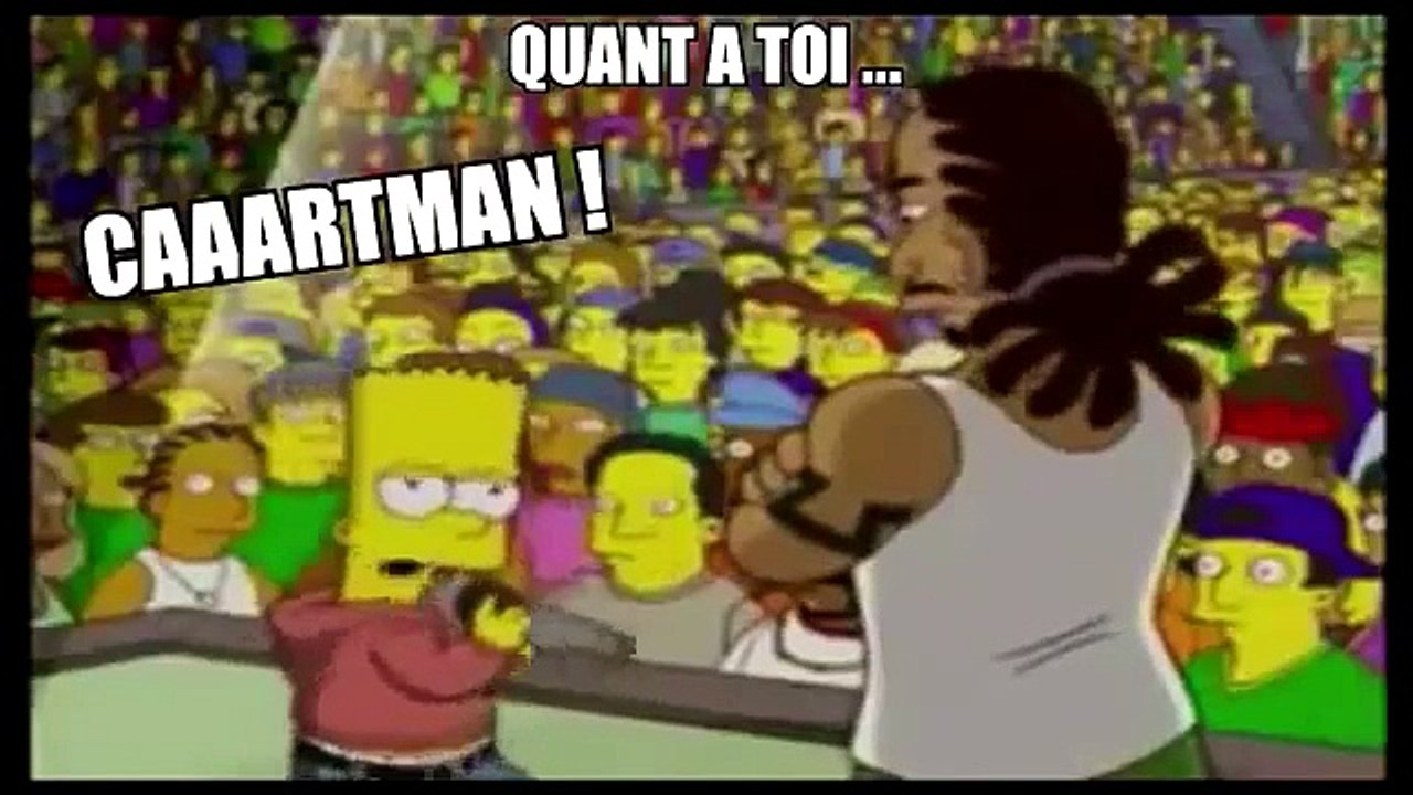Les Simpson vs south park rap battle fr
