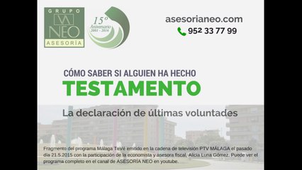 Cómo saber si alguien ha hecho testamento