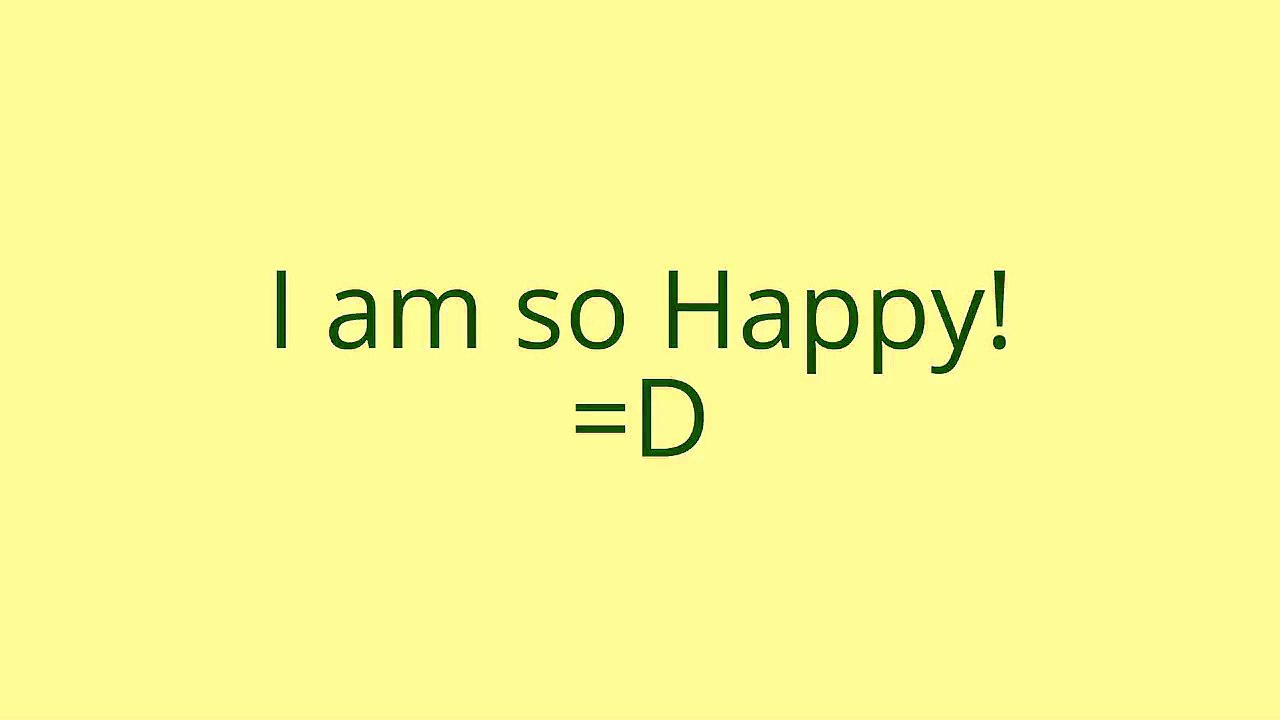 I am going to....