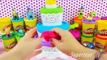 Play Doh sweet cake Cake Mountain Cupcake Playdough toys Play doh videos 22