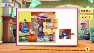 Doc McStuffins Full Game Episode of Halloween Puzzle   Complete Walkthrough   Cartoon for Kids Game