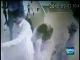 CCTV footage of Karachi bank robbery