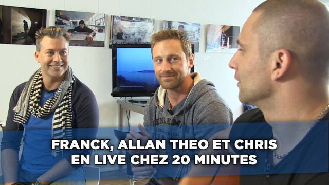 Génération Boys Band: Franck, Chris et Allan Theo en live chez 20 Minutes