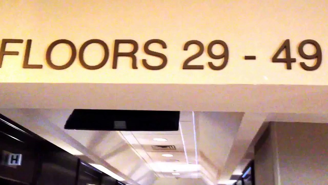 Schindler ID Traction High Rise Elevators At Sheraton Tower - Downtown New Orleans