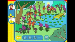 Curious George Brings Spring Cartoon Animation PBS Kids Game Play Walkthrough