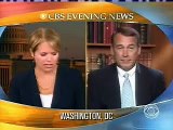 Boehner on CBS Evening News: Republicans Will Be the Party of Better Solutions