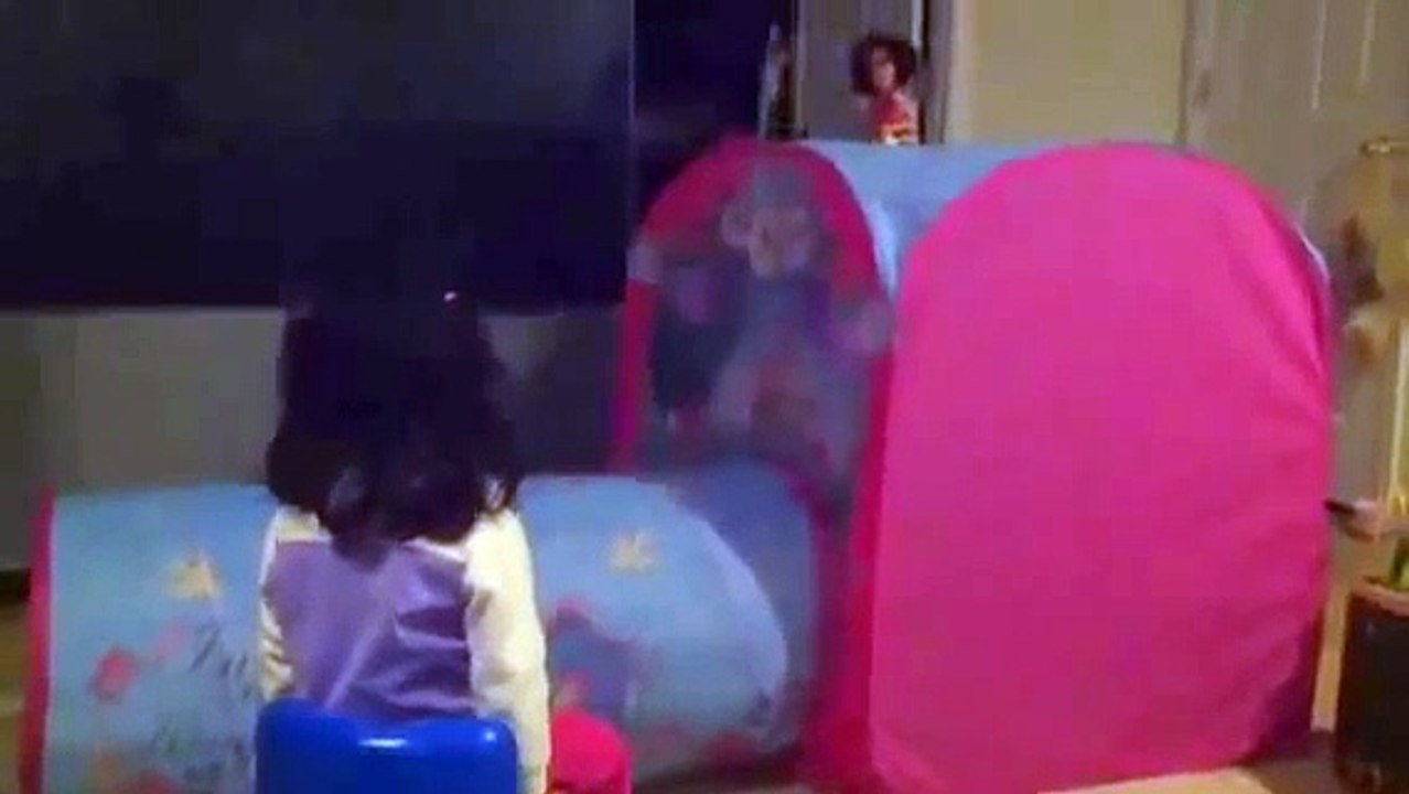 Peppa Pig and Dora Puppet Show