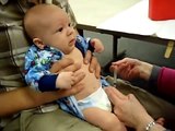 Baby Gets 3 Month Shots