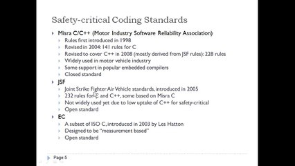 SAFETY-CRITICAL CODING AND TESTING TRENDS (IN HINDI)