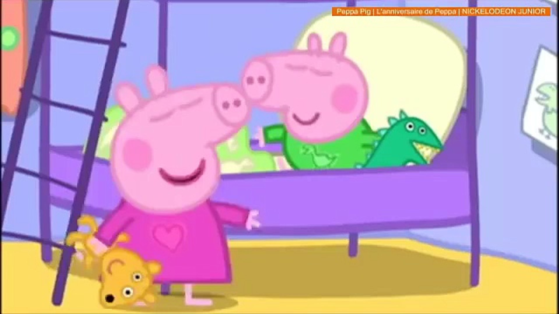 Peppa Pig L Anniversaire De Peppa Nickelodeon Junior Video Dailymotion