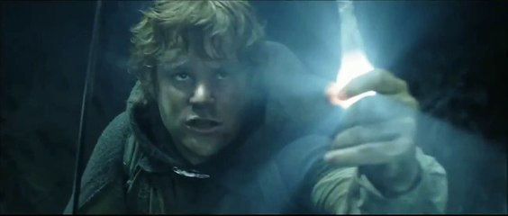 Lord of the Rings : The Return of the King Sam and Shelob