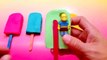 Play Doh Ice Cream Popsicle Surprise Eggs Inside Out Simpsons Shopkins Batman Playdough videos