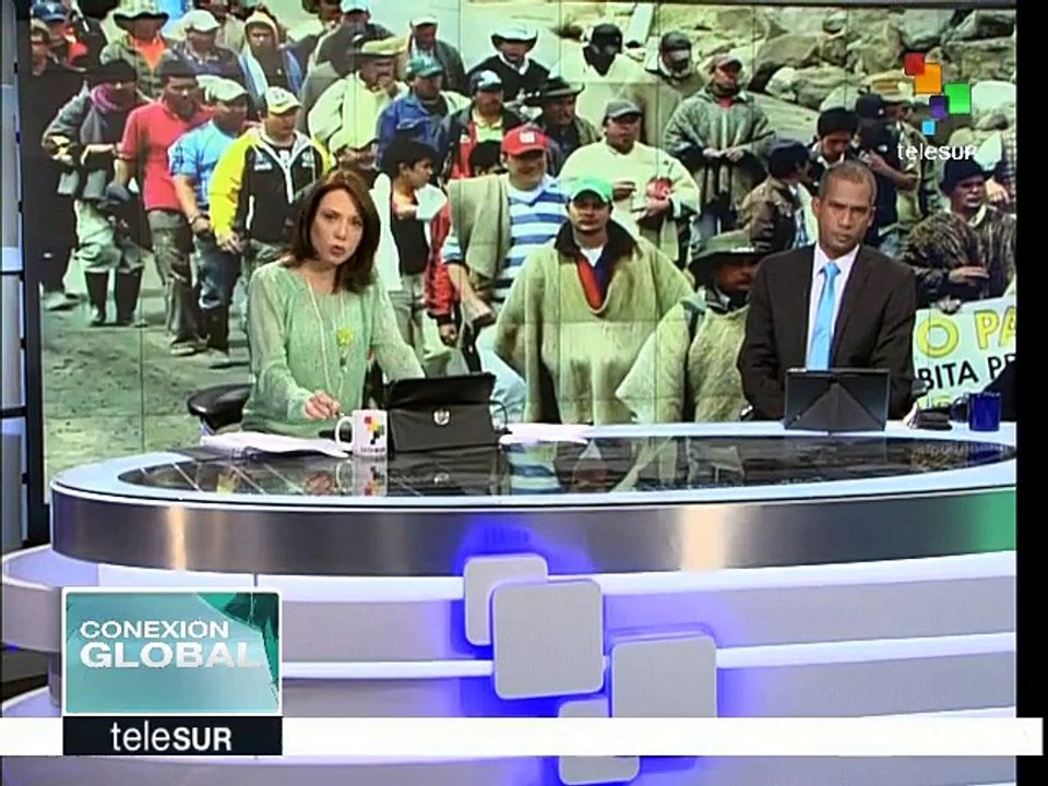 Colombia: en pie de lucha campesinos, indígenas y afrodescendientes