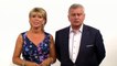 Ruth Langsford and Eamonn Holmes singing Pack Up Your Troubles