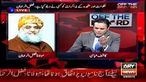 Moualana Fazal Ur Rehman Kashif Abbasi ke Sawal Ka Jawab Dene Se Mazrat Karli.