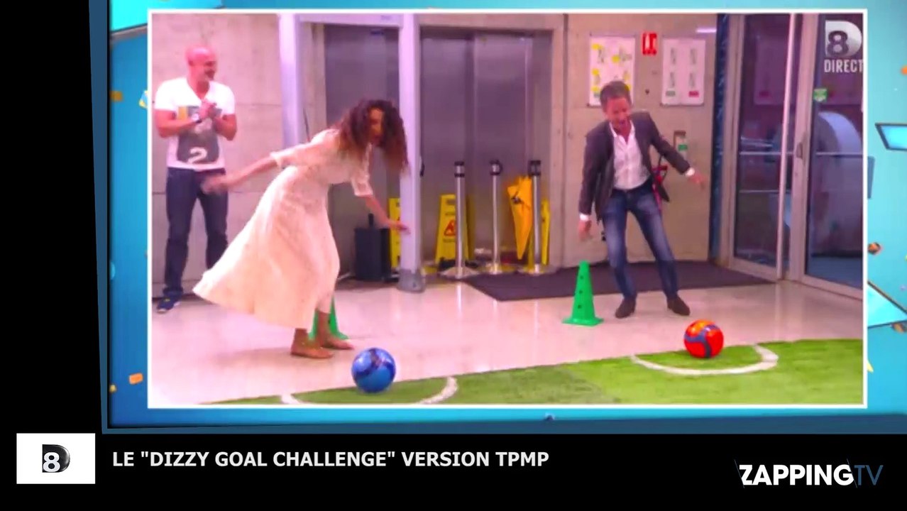TPMP : Franck Leboeuf, Noémie Lenoir et les chroniqueurs relèvent le défi du Dizzy Goal Challenge