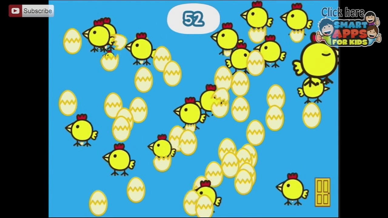 Peppa Pig   Happy Mrs Chicken by P2 Games   iPad app demo for kids | peppa pig games