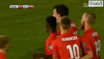 Vegard Forren Goal Bulgaria 0 - 1 Norway EURO Qualifications 3-9-2015