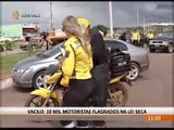 10 mil motoristas flagrados na Lei Seca