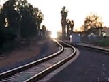 Sprinter Train Arriving Escondido NEW HORN!!!