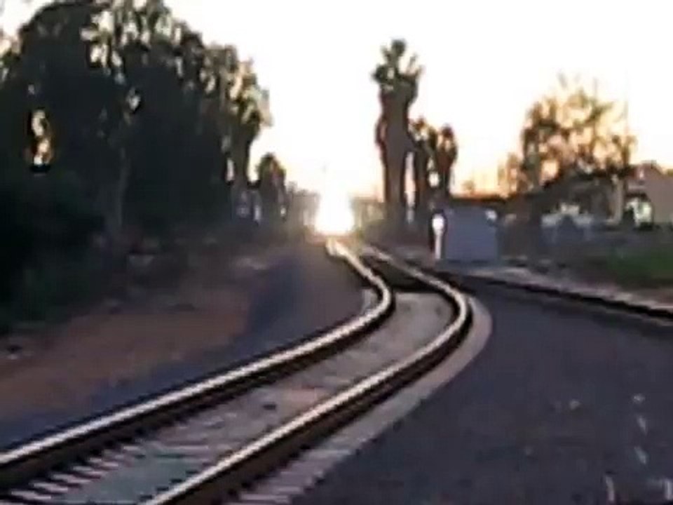 Sprinter Train Arriving Escondido NEW HORN!!!